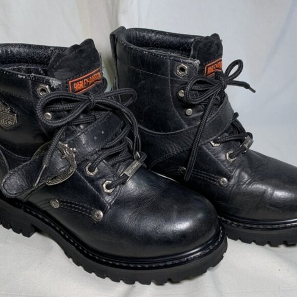 Harley-Davidson Black Women's Boots - Picture 3 of 14